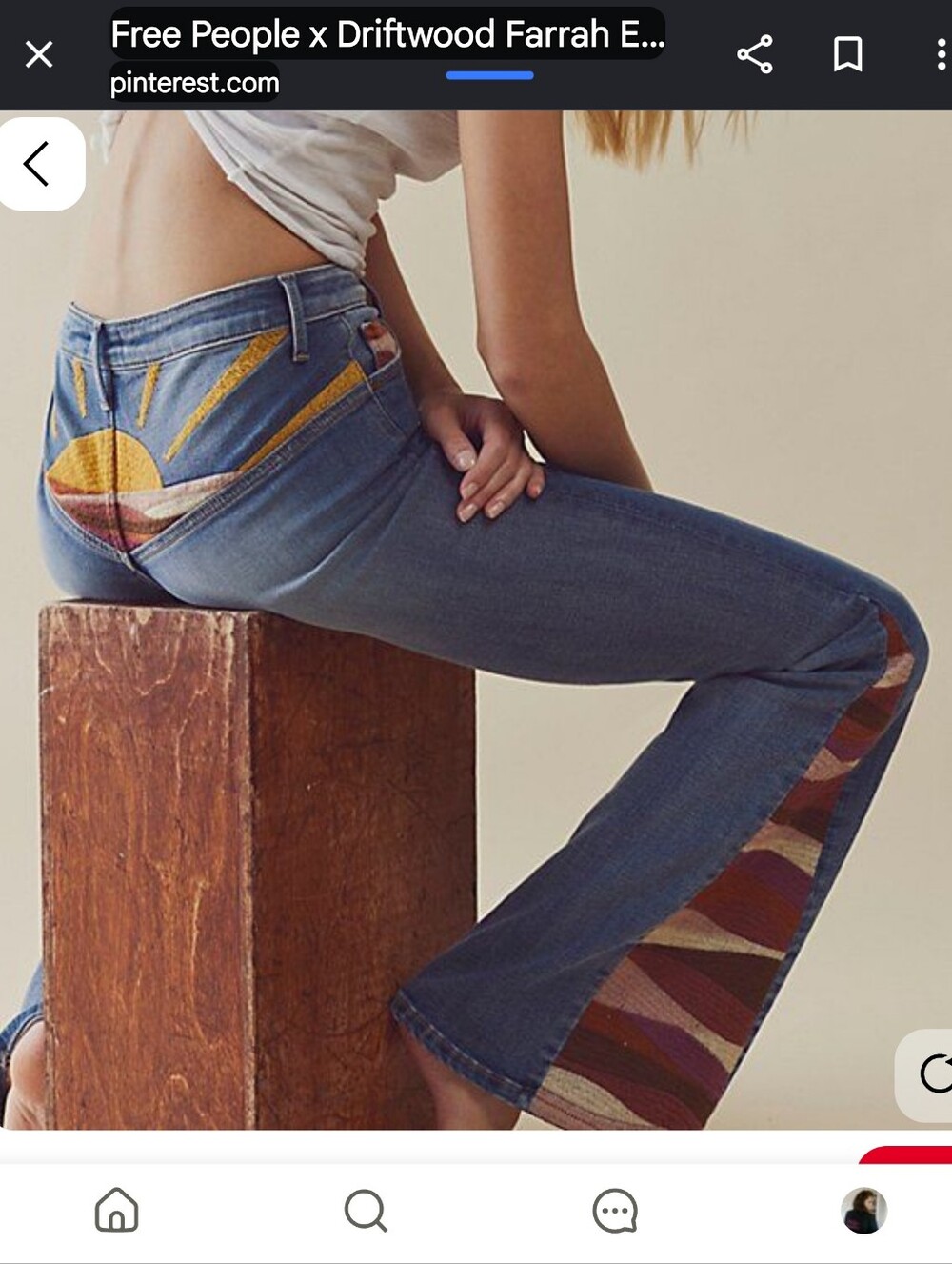 DRIFTWOOD FREE PEOPLE Sunset Flair